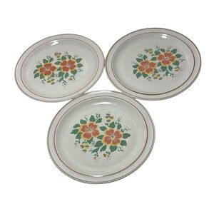 Deakor Designs Copenhagen Stoneware Salad Plate Set of 3